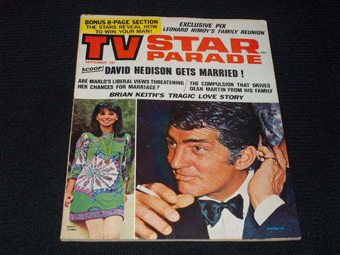 1968 SEPTEMBER TV STAR PARADE MAGAZINE - DEAN MARTIN FRONT COVER - E 14066