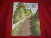 1986 SEPTEMBER 29 NEW YORKER MAGAZINE FRONT COVER ONLY - GREAT ART FOR FRAMING