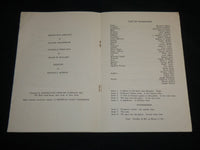 1957-1961 UNIVERSITY OF CONNECTICUT THEATRE PROGRAM LOT OF 4 - ALCESTIS - J 6756