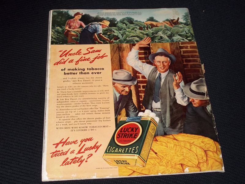 1940 MAY 7 LOOK MAGAZINE - MICKEY ROONEY & JUDY GARLAND FRONT COVER - E 20287