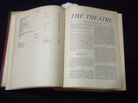 1886 MARCH-SEPTEMBER THE THEATRE ILLUSTRATED MAGAZINE BOUND VOLUME - KD 3806O