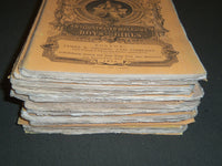 1873 OUR YOUNG FOLKS ILLUSTRATED MAGAZINE LOT OF 12 - GREAT STORIES - WR 105P