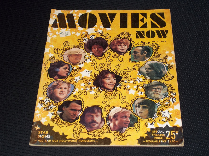 1971 VOL 1 #2 MOVIES NOW MAGAZINE - RYAN O'NEAL JAMES TAYLOR COVER - E 16984
