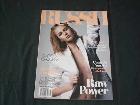 2004 JULY 23 RUSSH MAGAZINE - HANA SOUKUPOVA COVER - FASHION PHOTOS - RC 872