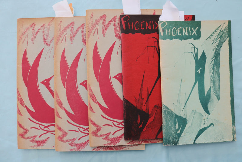 1961-1963 PHOENIX MAGAZINE - MEMPHIS STATE UNIVERSITY - LOT OF 5 - K 3425