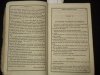 1846-1859 TOWN'S NEW SPELLER AND DEFINER BOOK LOT OF 2 - K 2184
