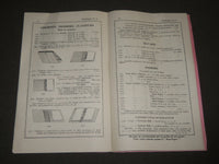 1900'S FOURNITURES SCOLAIRES ET GENERALES FRENCH CATALOGUE - FR 631
