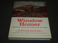 1961 WINSLOW HOMER BOOK BY ALBERT TEN EYCK GARDNER - NICE PRINTS - I 502