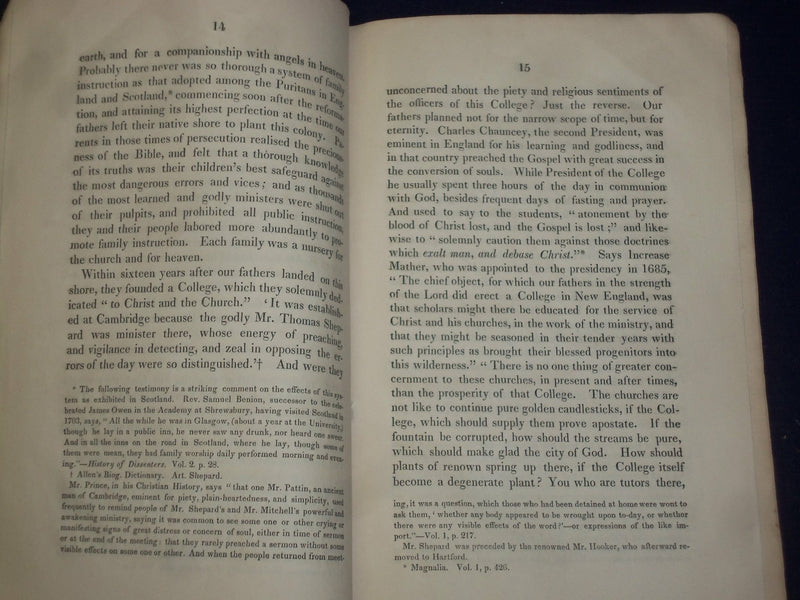 1828 LANDING OF THE PILGRIM FATHERS DISCOURSE BY SAMUAL GREEN - J 4453