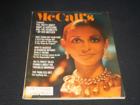 1970 SEPTEMBER MCCALL'S MAGAZINE - NICE COLOR COVERS & ADS - E 1122