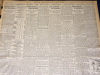 1915 JUNE 28 NEW YORK TIMES NEWSPAPER-GREAT BATTLE FOR LILLE IS A DRAW - NT 7706