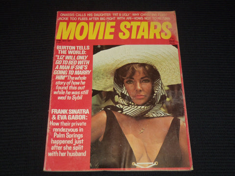 1972 APRIL MOVIE STARS MAGAZINE - ELIZABETH TAYLOR COVER - E 16204