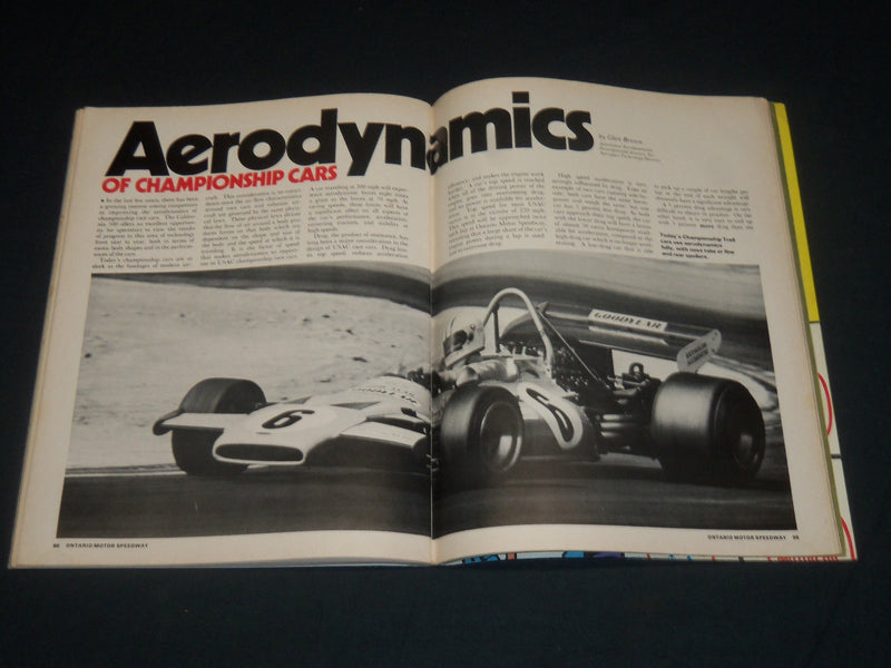 1970-1971 THE CALIFORNIA 500 RACE PROGRAMS LOT OF 2 - NICE PHOTOS - J 5643