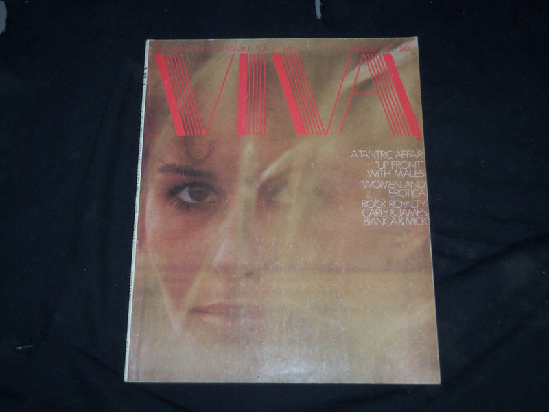 1974 FEBRUARY VIVA MAGAZINE - CARLY SIMON & JAMES TAYLOR - B 82