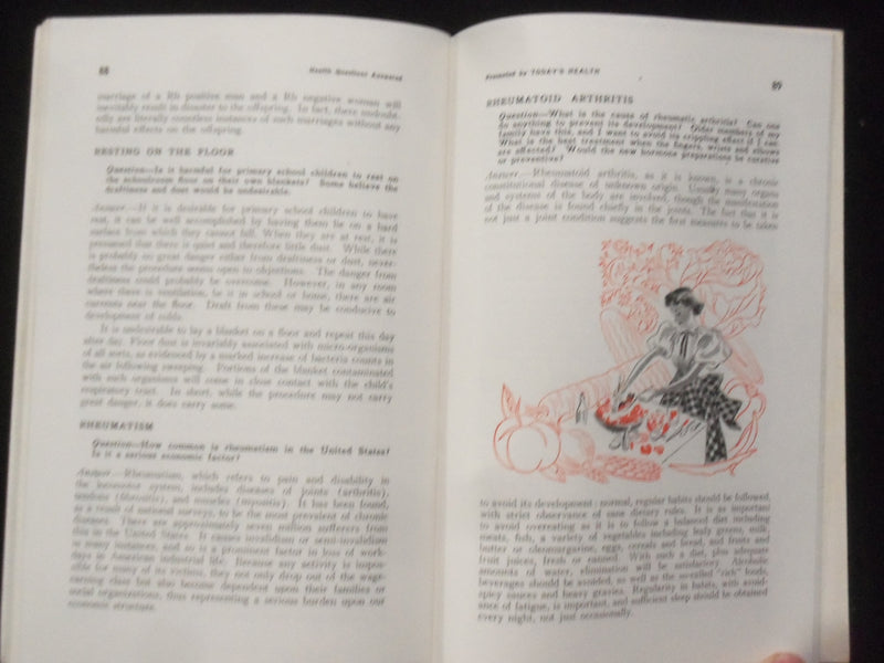 1950 237 IMPORTANT HEALTH QUESTIONS ANSWERED MAGAZINE - J 9943