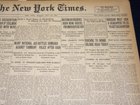 1921 MAY 23 NEW YORK TIMES - HARDING TO HONOR SOLDIER DEAD TODAY - NT 8599