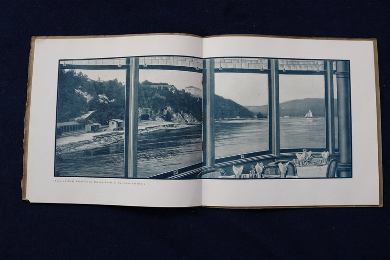 1907 HUDSON REIVER DAY LINE GUIDE SOFTCOVER BOOK - K 901