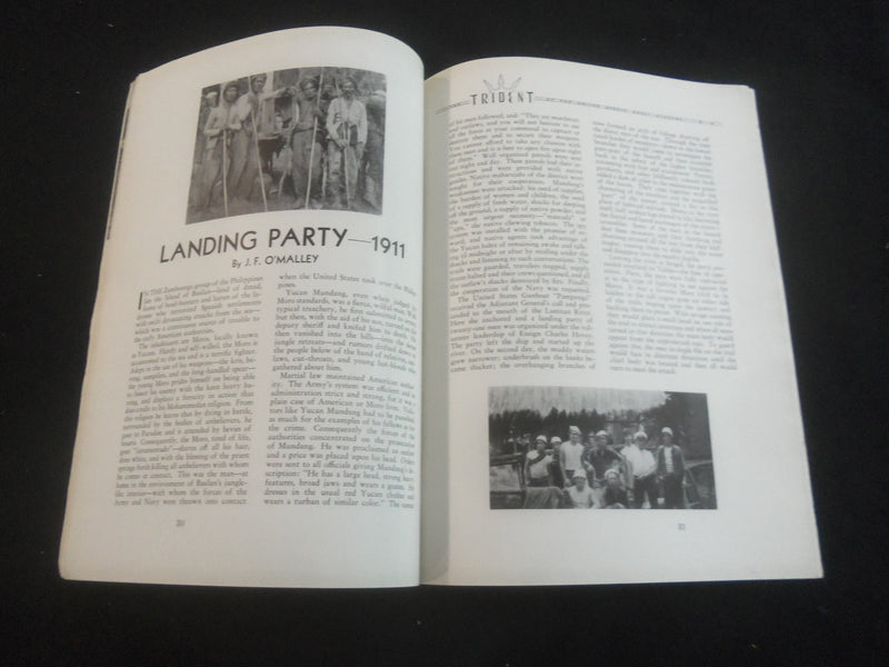 1939 APRIL TRIDENT MAGAZINE - UNITED STATES NAVAL ACADEMY - B 5530W