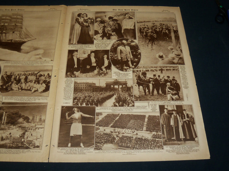 1933 JUNE 11 NEW YORK TIMES ROTOGRAVURE PICTURE SECTION - HITLER - NT 9408