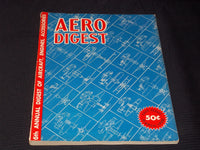 1940 MARCH AERO DIGEST MAGAZINE - 6TH ANNUAL FRONT COVER - E 5157