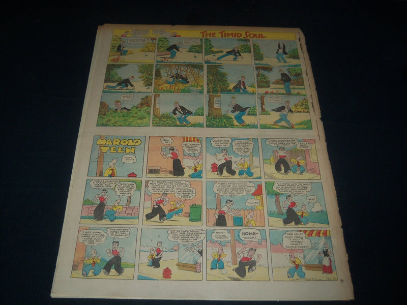1936 JULY 5 PHILADELPHIA INQUIRER SUNDAY COLOR COMICS - 3 SECTIONS - NT 7397