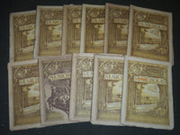 1888 ST. NICHOLAS MONTHLY MAGAZINE LOT OF 11 ISSUES - NICE ILLUS & ADS - WR 1074