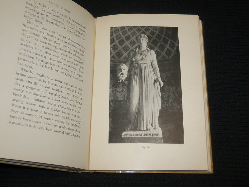 1894 BEAUTY OF FORM AND GRACE OF VESTURE HARDCOVER BOOK - FRANCES STEELE- J 7030