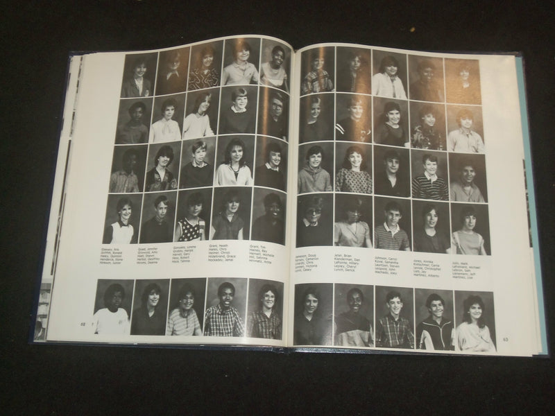 1985-1986 BITBURG MIDDLE SCHOOL YEARBOOK- RHINELAND-PALATINATE, GERMANY- YB 2111