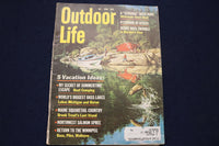 1965 JUNE OUTDOOR LIFE MAGAZINE - ILLUSTRATED COVER, STORIES, PHOTOS - E 9005