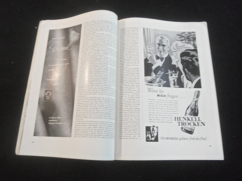 1958 WINTER MOTOR REVUE - EUROPA MOTOR MAGAZINE - AUTOMOBILES - GERMAN - J 7761