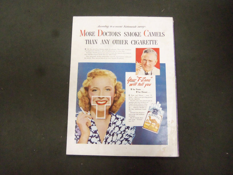 1947 FEBRUARY ESQUIRE MAGAZINE - NICE ILLUSTRATIONS, COVER AND ADS - ST 2730