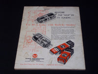 1955 JUNE RADIO ELECTRONICS MAGAZINE - ELECTRONIC AMPLIFIER COVER - E 7128