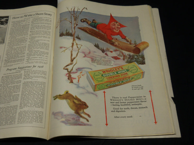 1928 FEBRUARY WOMAN'S HOME COMPANION MAGAZINE - GREAT COVER & ADS - ST 4878W