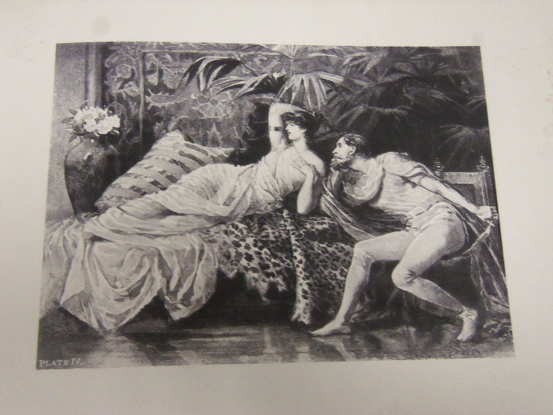 1888 THE BRIDAL OF TRIERMAIN BY SIR WALTER SCOTT - MACQUOID ILLUS. - KD 2062Y