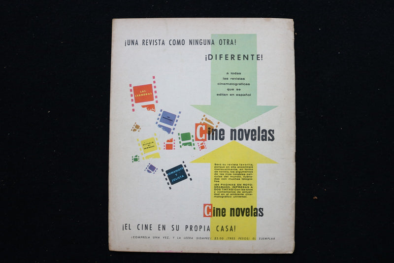 1961 AUGUST 15 CINE UNIVERSAL MAGAZINE - GEORGE HAMILTON COVER - E 25376