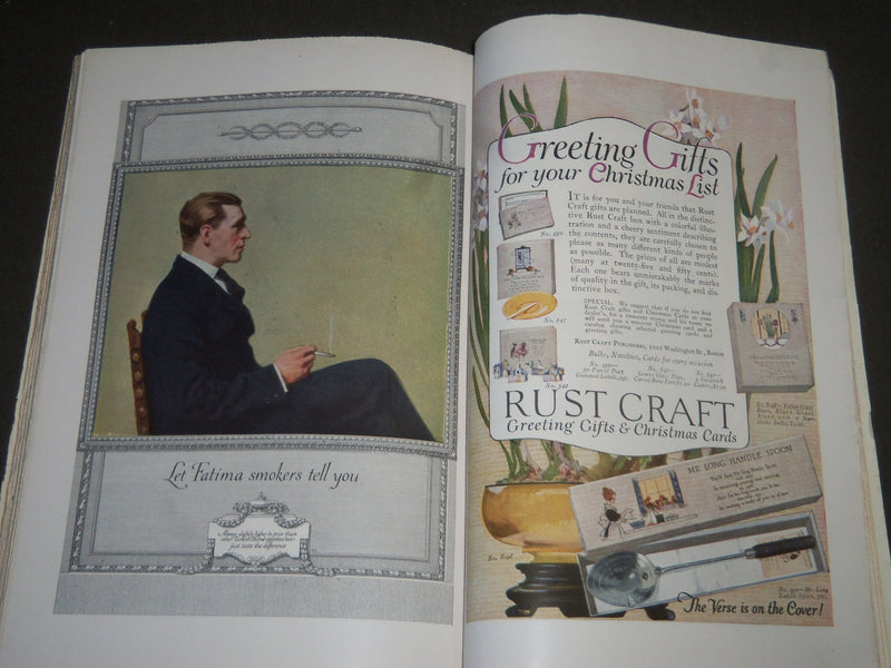 1922 HARPER'S MONTHLY MAGAZINE LOT OF 7 ISSUES - GREAT ILLUS. & ADS - WR 430B