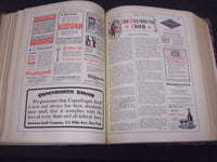1911 THE BELLMAN MAGAZINE BOUND VOLUME LOT OF 2 COMPLETE YEAR - PHOTOS - R 413