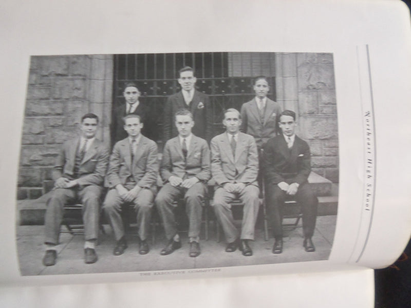 1926 JANUARY NORTHEAST HIGH SCHOOL CLASS RECORD LEATHER-PHILADELPHIA, PA-YB 3376