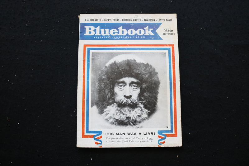 1953 SEPTEMBER BLUE BOOK MAGAZINE - THIS MAN WAS A LIAR! COVER - E 10300