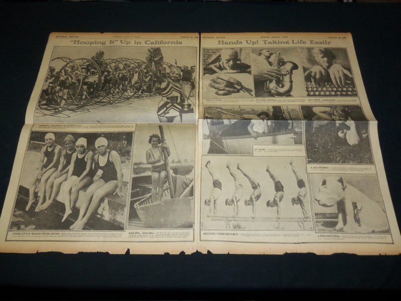 1929 AUGUST 18 BOSTON POST PICTORIAL SECTION - MARIE DRESSLER - NP 5338