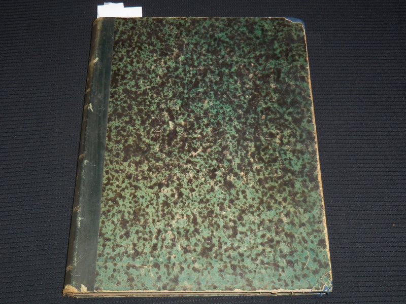 1884 JAN-MAR LA VIE POPULAIRE MAGAZINE BOUND VOLUME #1- EMILE ZOLA - KD 7462C