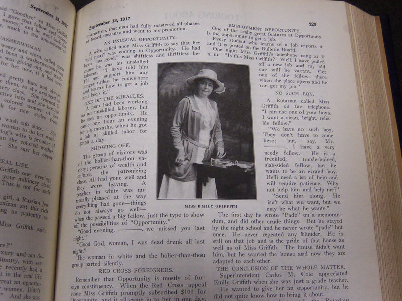 1917 JANUARY-DECEMBER JOURNAL OF EDUCATION BOUND VOLUME - COMPLETE YEAR - R 889