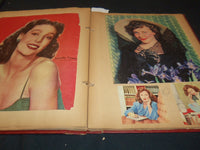 HOLLYWOOD MOVIE STARS SCRAPBOOK - LADD - WILDE - GREAT PHOTOS - 26A