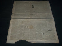 1841 APRIL 7 MASSACHUSETTS SPY NEWSPAPER - GENERAL HARRISON DEAD - NP 3968