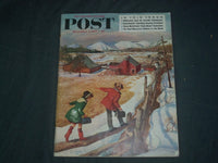 1954 DECEMBER 4 THE SATURDAY EVENING POST MAGAZINE - ILLUSTRATED COVER- SP 2480H
