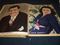 1940'S MOVIE STAR SCRAPBOOK - STEWART - TURNER - 12A