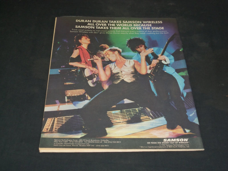 1987 NOVEMBER 20 BAM MAGAZINE ISSUE NO. 271 - BELINDA CARLISLE COVER - SP 2942