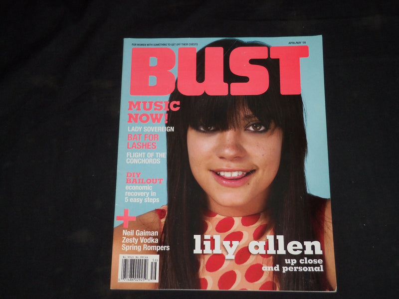 2009 APRIL/MAY BUST MAGAZINE - LILY ALLEN COVER - B 408