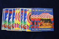 1980'S-1990'S BUSCH ROLAND CIRCUS PROGRAMS - GERMAN - LOT OF 12 - O 3515