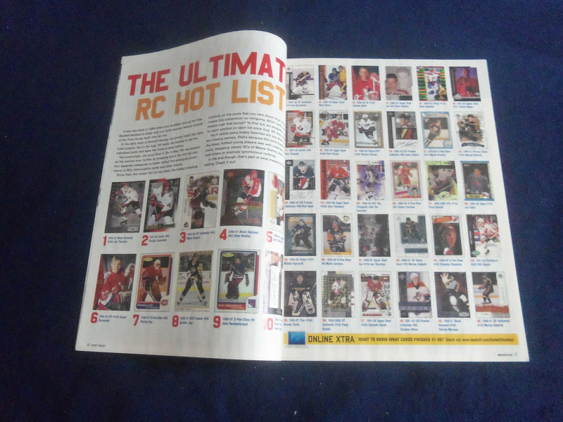 2006 JANUARY BECKETT HOCKEY MAGAZINE - F 254F
